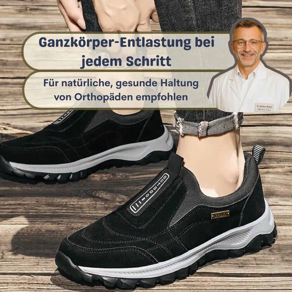【⏰ ¡60% de descuento hoy - no te lo pierdas!)】Zapatos casuales/deportivos ortopédicos cómodos y ergonómicos ✅ Soporte de arco: alivia el dolor de pies