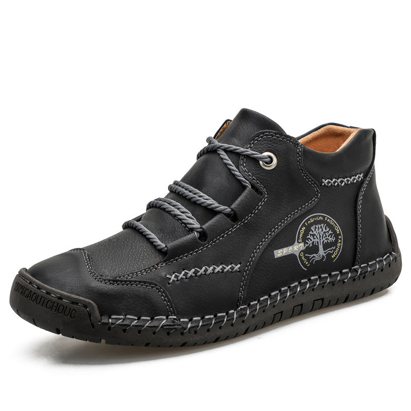 (🔥50% de descuento hoy - no te lo pierdas) Zapatos de cuero hechos a mano de marca italiana suaves y cómodos (el soporte del arco hace que caminar sea más fácil)