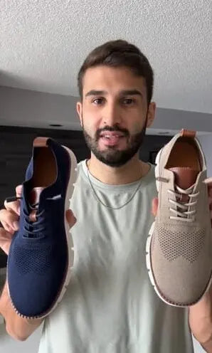 (🔥60% de descuento hoy - ¡no te lo pierdas! ) ⏰Zapatos ortopédicos de malla de verano suaves y cómodos (soporte de arco - alivia el dolor de pies)