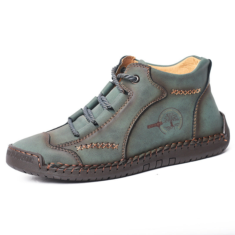 (🔥50% de descuento hoy - no te lo pierdas) Zapatos de cuero hechos a mano de marca italiana suaves y cómodos (el soporte del arco hace que caminar sea más fácil)