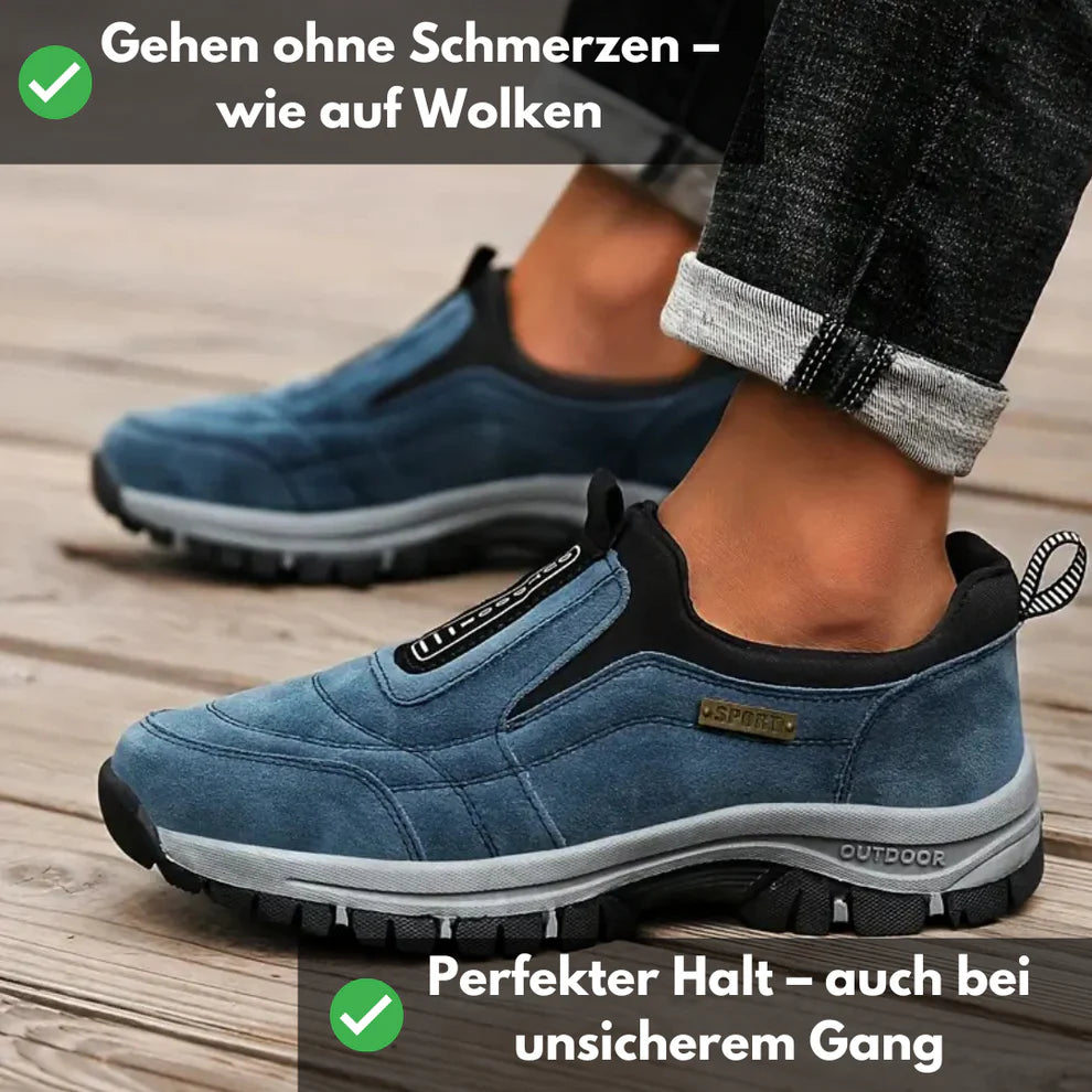 【⏰ ¡60% de descuento hoy - no te lo pierdas!)】Zapatos casuales/deportivos ortopédicos cómodos y ergonómicos ✅ Soporte de arco: alivia el dolor de pies