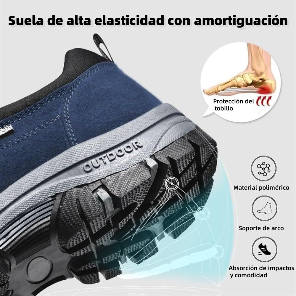【⏰ ¡60% de descuento hoy - no te lo pierdas!)】Zapatos casuales/deportivos ortopédicos cómodos y ergonómicos ✅ Soporte de arco: alivia el dolor de pies