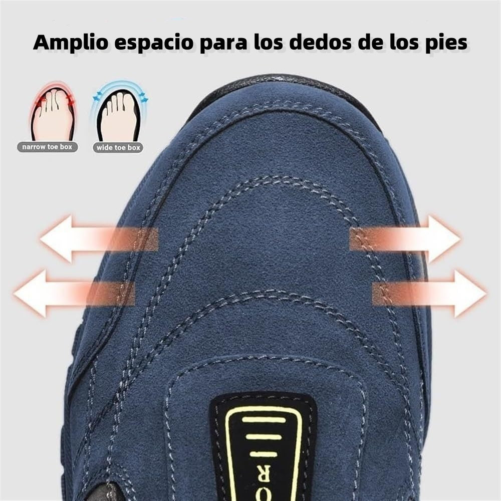 【⏰ ¡60% de descuento hoy - no te lo pierdas!)】Zapatos casuales/deportivos ortopédicos cómodos y ergonómicos ✅ Soporte de arco: alivia el dolor de pies