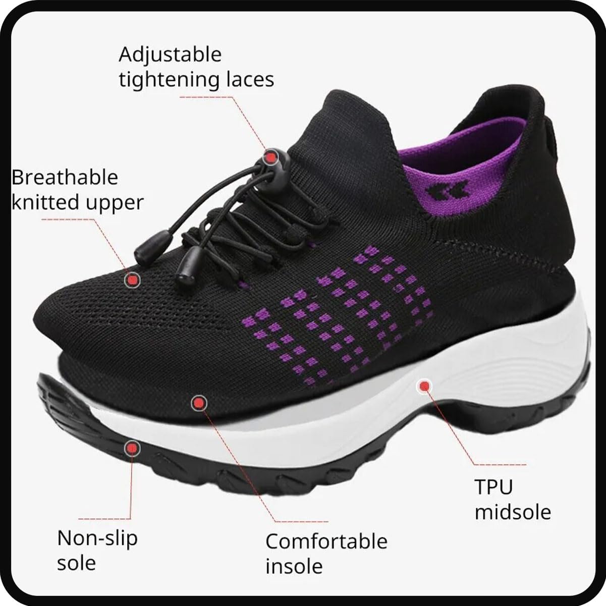(60% de descuento hoy - ¡no te lo pierdas!) ⏰ Zapatos ortopédicos ergonómicos suaves y cómodos ✅ con soporte de arco para aliviar el dolor de pies