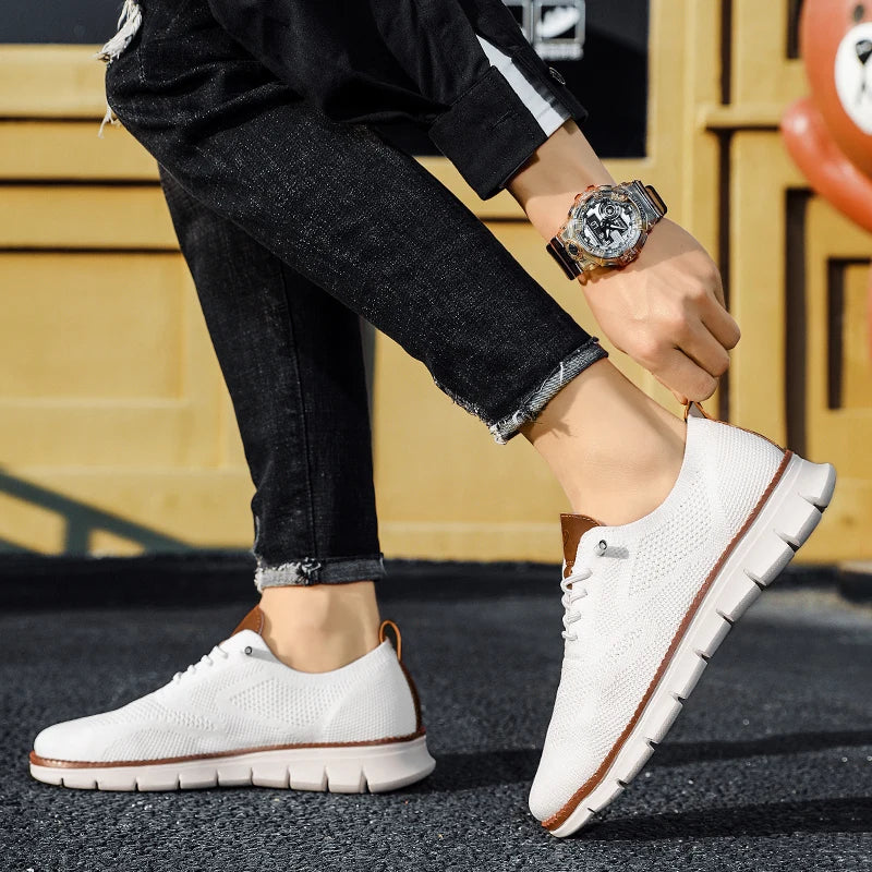 (🔥60% de descuento hoy - ¡no te lo pierdas! ) ⏰Zapatos ortopédicos de malla de verano suaves y cómodos (soporte de arco - alivia el dolor de pies)
