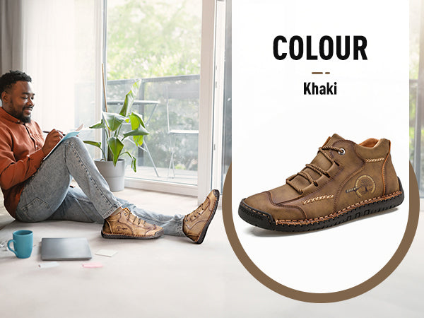 (🔥50% de descuento hoy - no te lo pierdas) Zapatos de cuero hechos a mano de marca italiana suaves y cómodos (el soporte del arco hace que caminar sea más fácil)