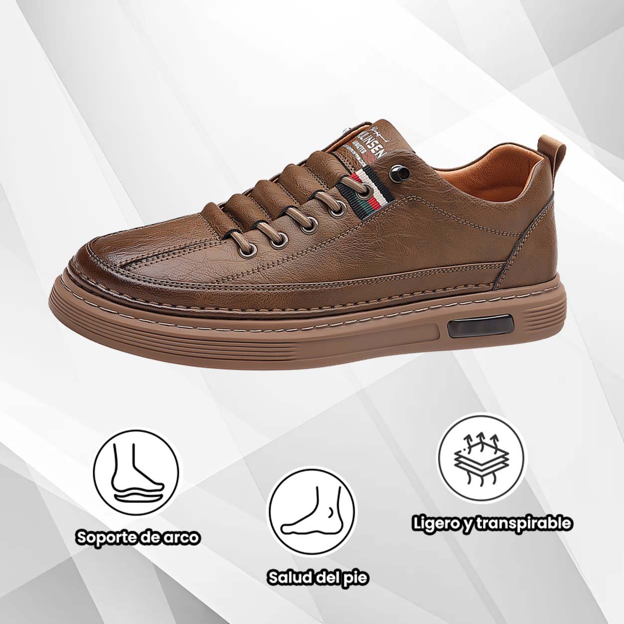 (🔥50% de descuento hoy - ¡cógelo!) Zapatos ortopédicos elegantes de primera calidad 👞 - Diseño ergonómico para aliviar el dolor