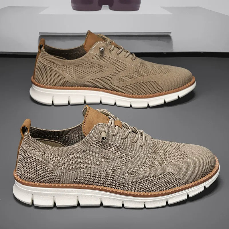 (🔥60% de descuento hoy - ¡no te lo pierdas! ) ⏰Zapatos ortopédicos de malla de verano suaves y cómodos (soporte de arco - alivia el dolor de pies)