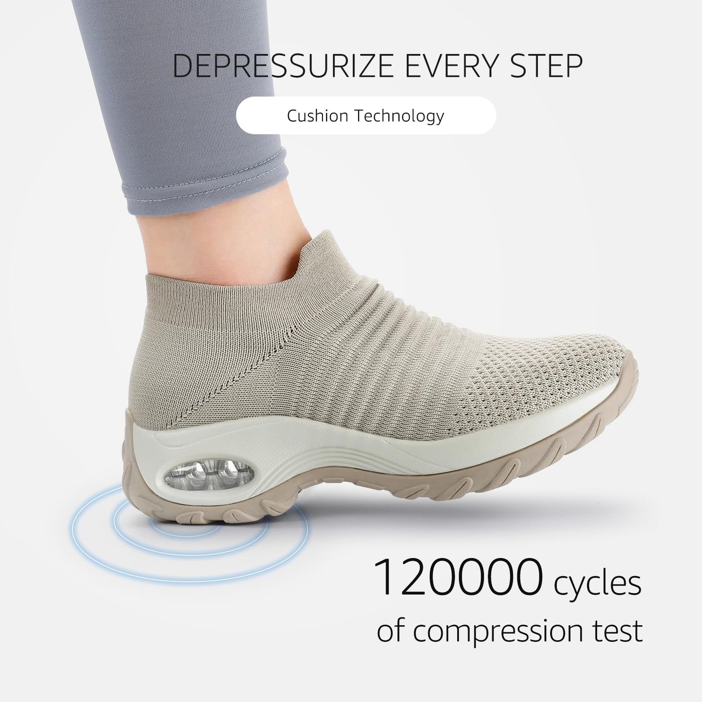 【🔥60% de descuento hoy - ¡no te lo pierdas!】🔥Zapatillas ortopédicas súper cómodas con colchón de aire✅Soporte de arco, mayor comodidad
