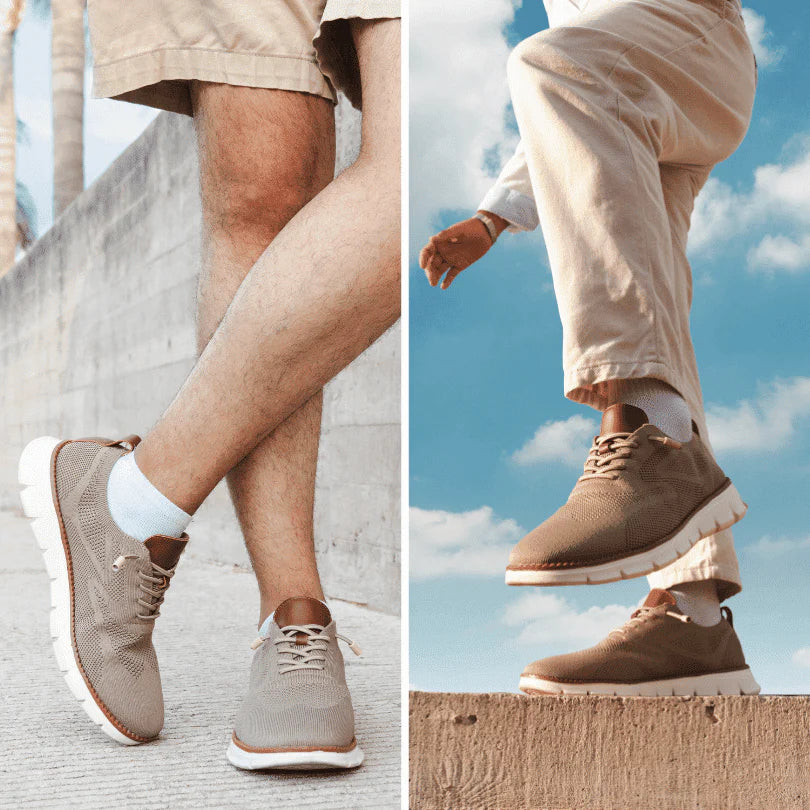 (🔥60% de descuento hoy - ¡no te lo pierdas! ) ⏰Zapatos ortopédicos de malla de verano suaves y cómodos (soporte de arco - alivia el dolor de pies)