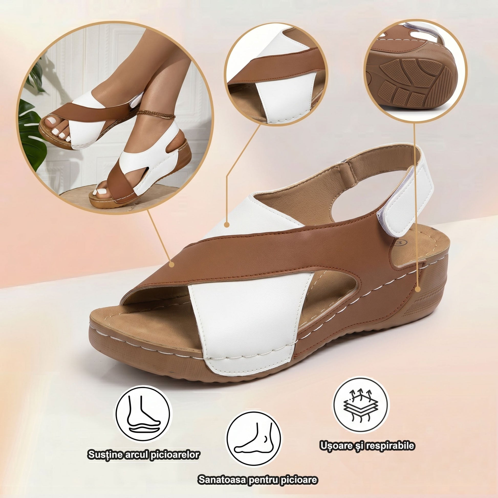 ⏰️¡No te pierdas nuestro 50% de descuento! ✅ Sandalias de alta calidad 🦶 Nuevo modelo de verano: impermeables y antideslizantes 🔴 ligeras y elegantes, adecuadas para cualquier ocasión.