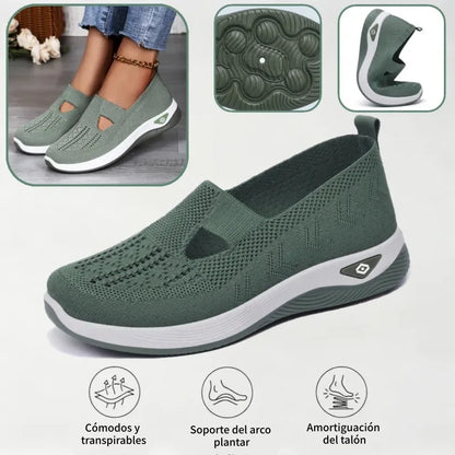 ⏰ 50% de descuento 👟 Zapatos ortopédicos ergonómicos de verano | Transpirables y ligeros ✅ Alivian el dolor de pies | Fáciles de poner y quitar