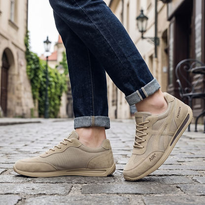🔥 ¡Oferta especial de hoy con un 50% de descuento 🎁 Zapatos ortopédicos para caminar de hombre ✅ Transpirables y antideslizantes - ¡Dile adiós al dolor de pies y disfruta de comodidad todo el día!