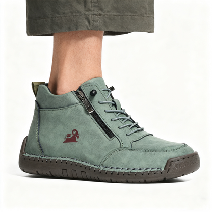 🔥 50% de descuento | OPTIMUMTO® | Zapatos ortopédicos de piel de becerro seleccionados | Antideslizantes e impermeables | Soporte de arco para aliviar el dolor