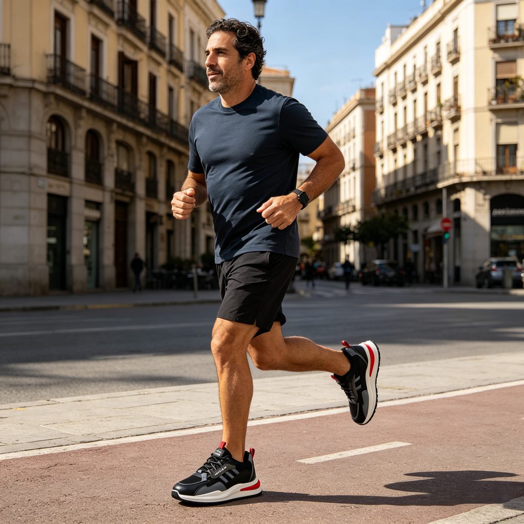 Optimumto® 【🔥¡Hoy a mitad de precio! ⏰】Comodidad para caminar todo el día | Diseño con soporte para el arco | Súper amortiguación | Alivia el dolor de pies | Impermeable y antideslizante | Corrige la marcha👟