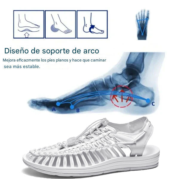 OPTIMUMTO®|Sandalias españolas de gran éxito de ventas 2026 | Diseño ergonómico | Tallas grandes