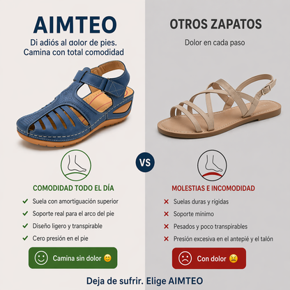 🔥 ¡Oferta por tiempo limitado: 50% de descuento! Sandalias ortopédicas de verano: diseñadas ergonómicamente para brindar comodidad, transpirabilidad y alivio del dolor ✅