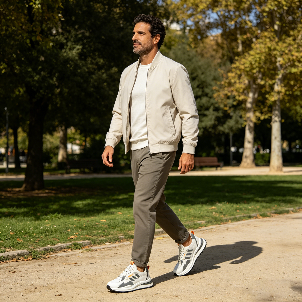 Optimumto® 【🔥¡Hoy a mitad de precio! ⏰】Comodidad para caminar todo el día | Diseño con soporte para el arco | Súper amortiguación | Alivia el dolor de pies | Impermeable y antideslizante | Corrige la marcha👟