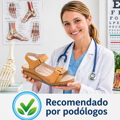🔥 Sandalias ortopédicas de verano para mujer: soporte para el arco, tacón plano, ideales para quienes sufren de fascitis plantar. Fáciles, cómodas y sin dolor en cada paso ✅