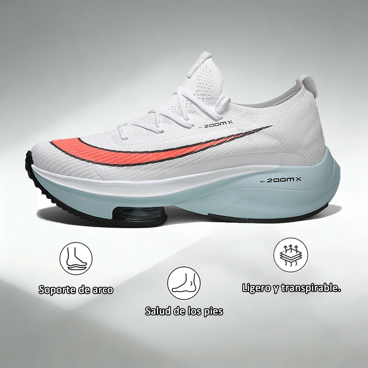 Coesses® | Zapatos ortopédicos médicos | Soporte mejorado para el arco del pie: ideal para caminatas largas (corrección del arco)