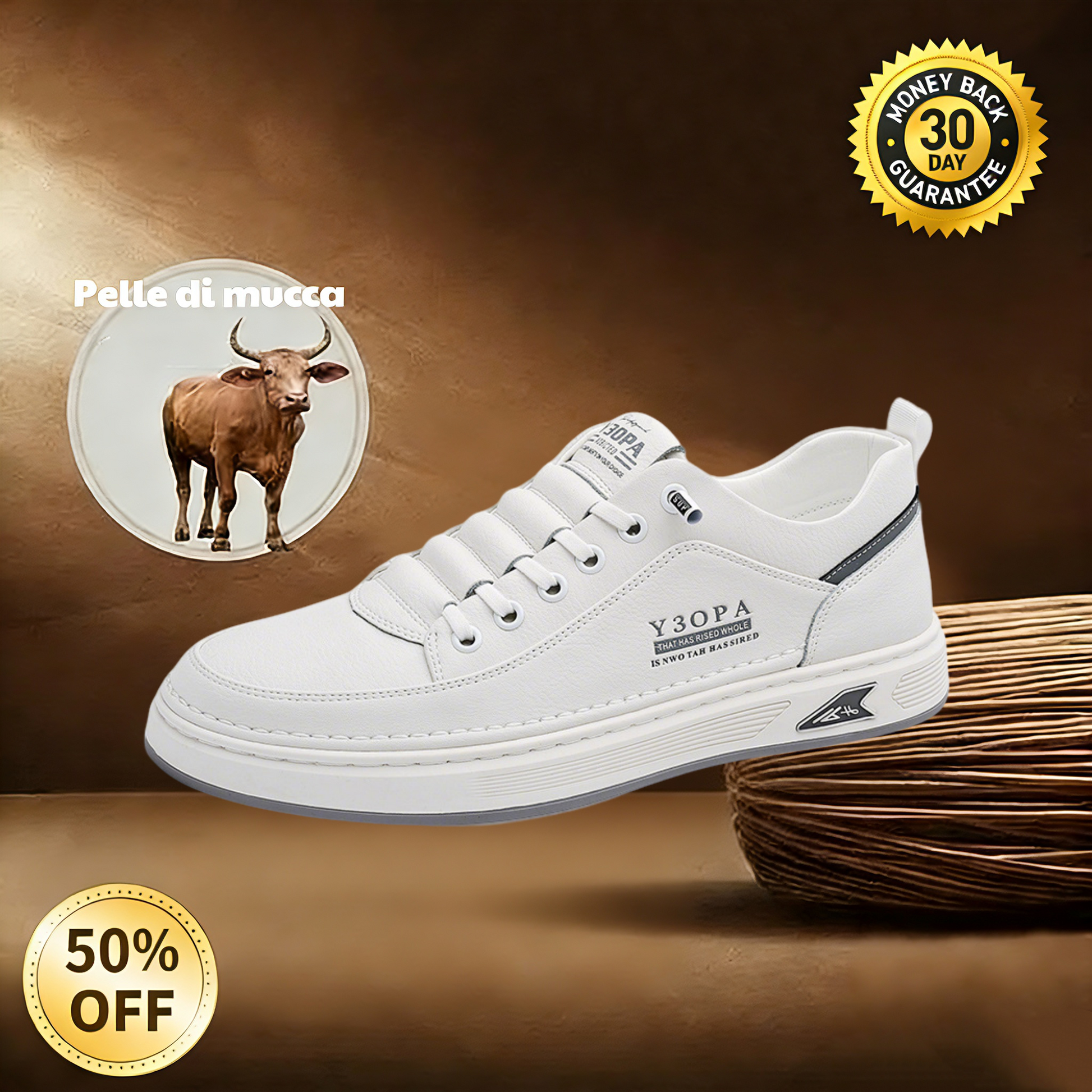 🐂 Zapatos de piel de becerro para hombre fabricados en Australia 👞 Cosidos a mano, fáciles de poner y quitar ✅ Soporte de arco, alivio del dolor - caminata cómoda