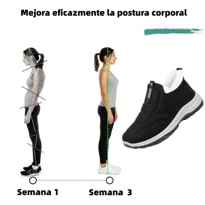 Zapatos ortopédicos de gamuza italiana de lujo Optimumto®: suaves y cómodos, un elemento esencial para el invierno | Brinda soporte y alivia el dolor de pies.