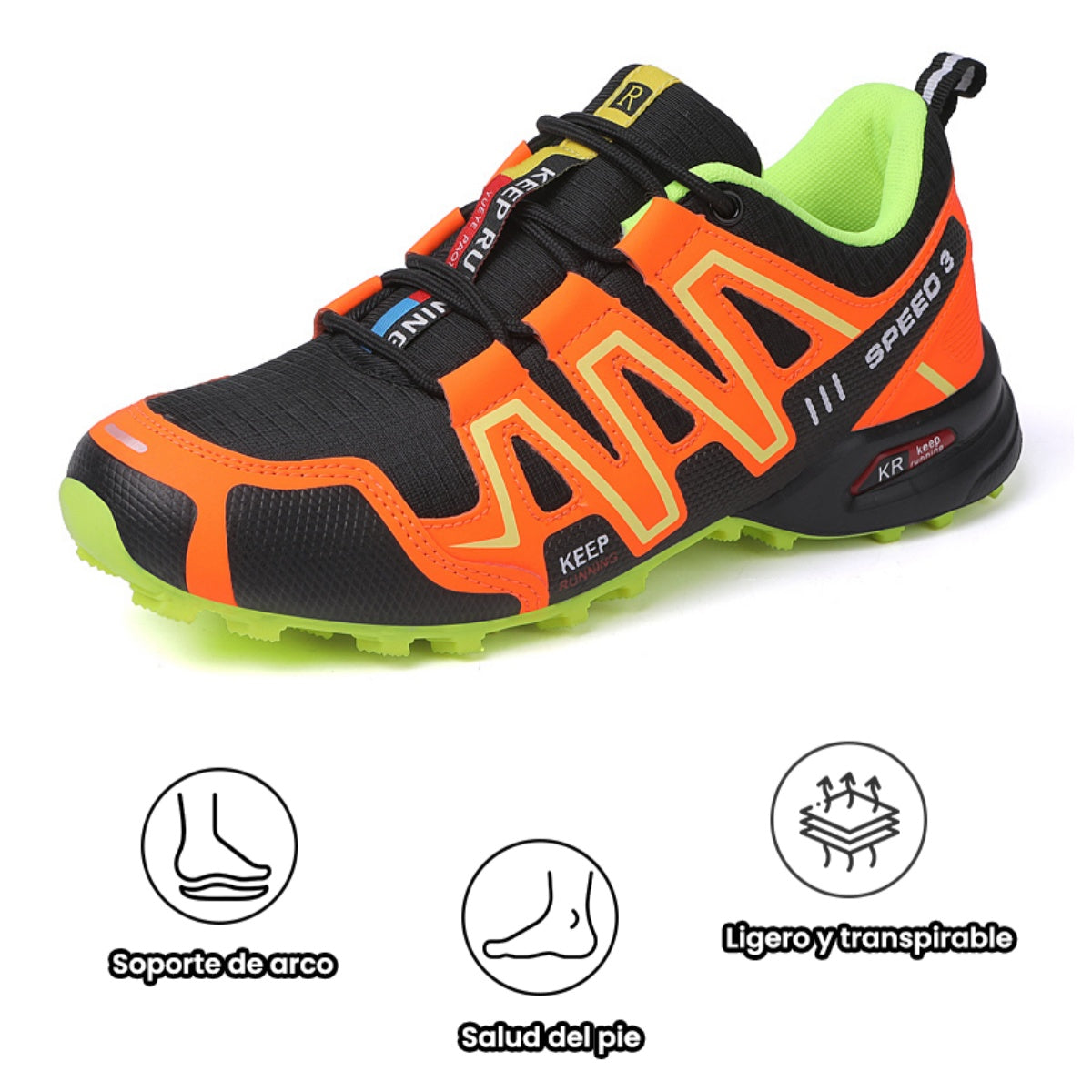 Zapatos ortopédicos de diseño ergonómico para dolores de espalda, articulaciones y pies - unisex