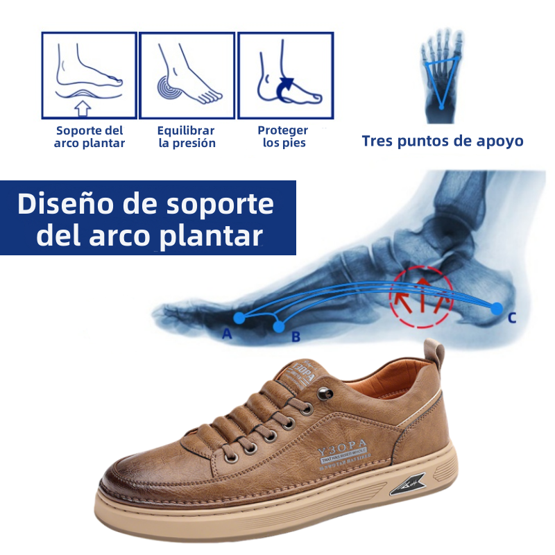 🐂 Zapatos de piel de becerro para hombre fabricados en Australia 👞 Cosidos a mano, fáciles de poner y quitar ✅ Soporte de arco, alivio del dolor - caminata cómoda