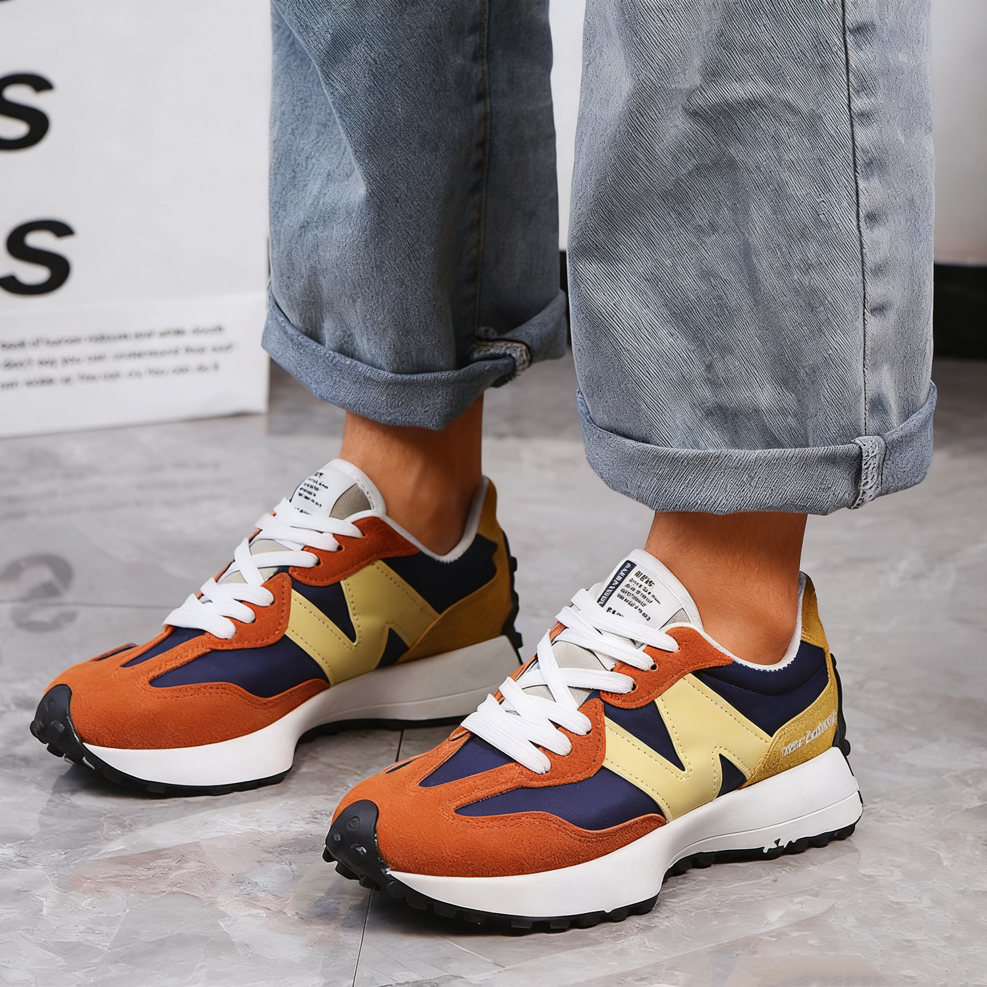 Zapatos casuales Optimumto® | Con un diseño de punta ancha para reducir la presión en las plantas de los pies.