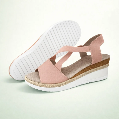 Sandalias ortopédicas- sandalias ergonómicas para aliviar el dolor para mujer.