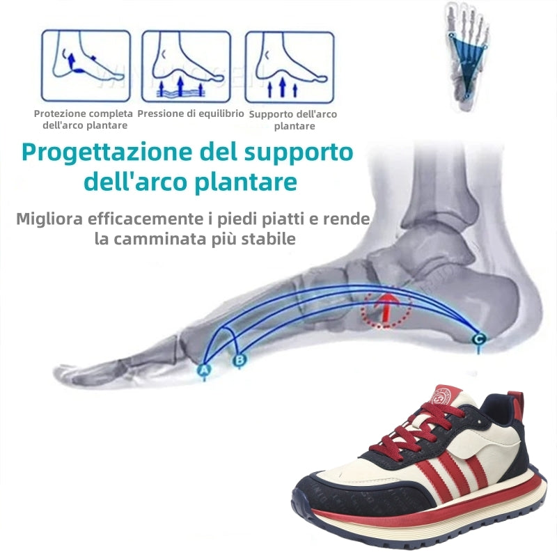 ⏰50% de descuento hoy - ¡No te lo pierdas! | Zapatos ortopédicos de diseño ergonómico Optimumto® - Cuero de alta calidad + Costuras a mano