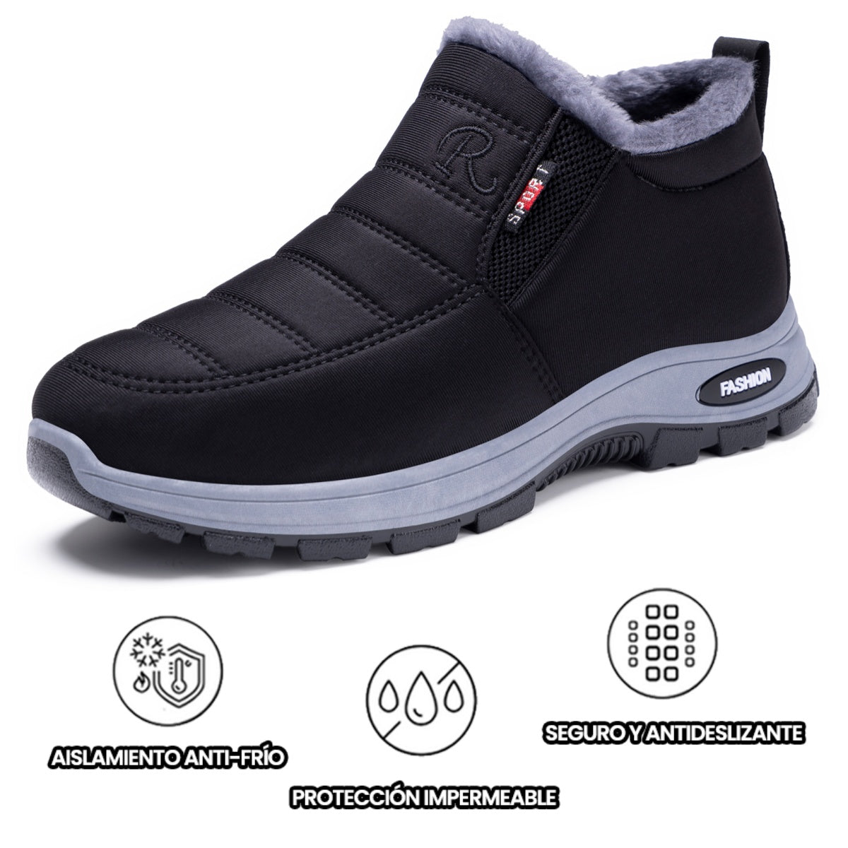 Optimumto® - Calzado ortopédico ergonómico de invierno para dolor de pies, rodillas y espalda - Unisex