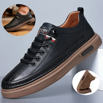 🔥Zapatos ortopédicos cosidos a mano de piel de becerro australiana👞✅Soporte para el arco del pie: alivia el dolor de pies✅Imprescindibles para hombres: impermeables y antideslizantes✅