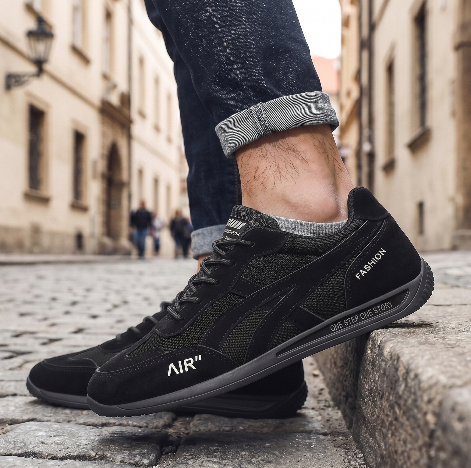 🔥 ¡Oferta especial de hoy con un 60% de descuento 🎁 Zapatos ortopédicos para caminar de hombre ✅ Transpirables y antideslizantes - ¡Dile adiós al dolor de pies y disfruta de comodidad todo el día!