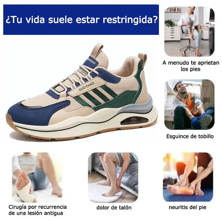 Optimumto® 【🔥¡Hoy a mitad de precio! ⏰】Comodidad para caminar todo el día | Diseño con soporte para el arco | Súper amortiguación | Alivia el dolor de pies | Impermeable y antideslizante | Corrige la marcha👟