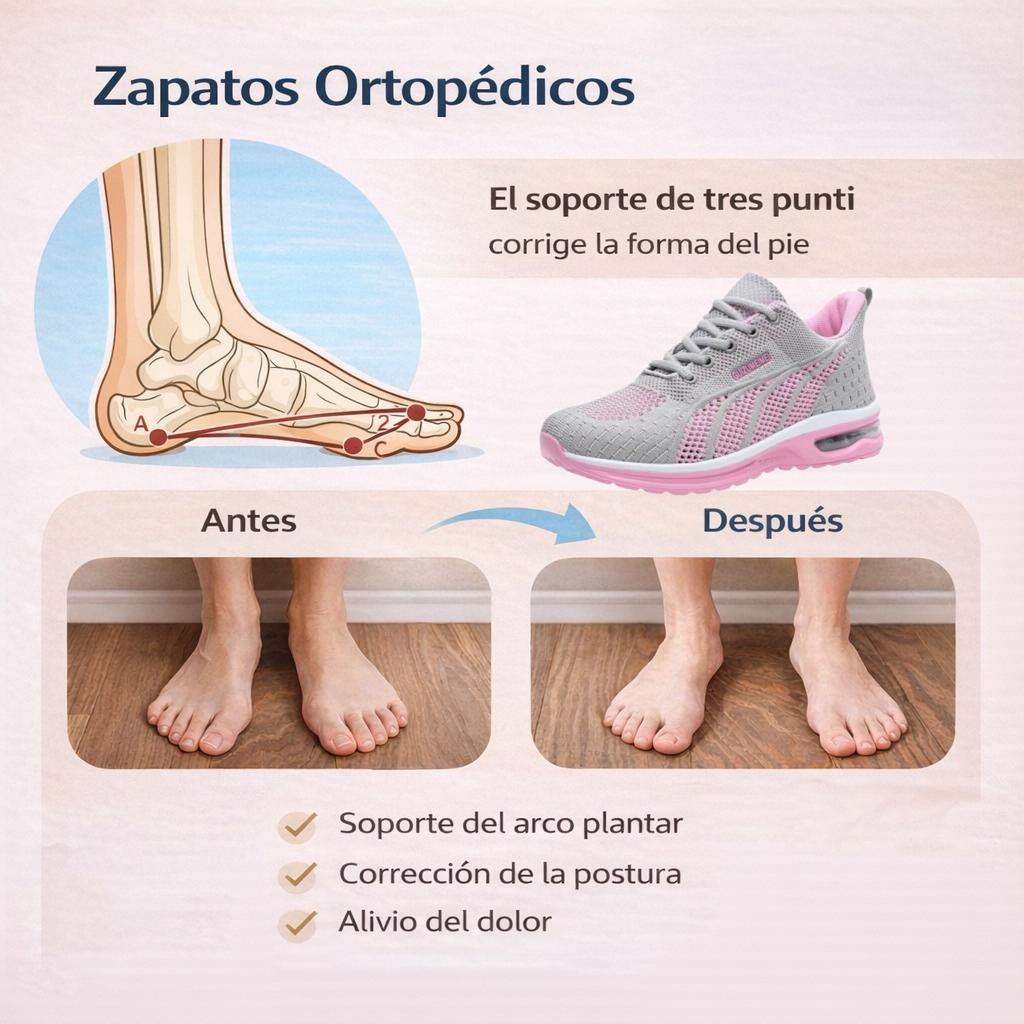 ¡50% de descuento por tiempo limitado! 🔥 Zapatos para mujer, ligeros y cómodos: perfectos para usar todo el día, fáciles de poner y quitar. ✅ Impermeables y antideslizantes.