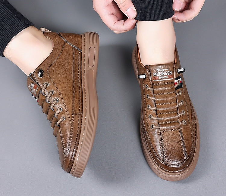 [60% de descuento por tiempo limitado, no te lo pierdas] Zapatos de cuero italianos elegantes y cómodos hechos a mano (soporte de arco, caminata más fácil)