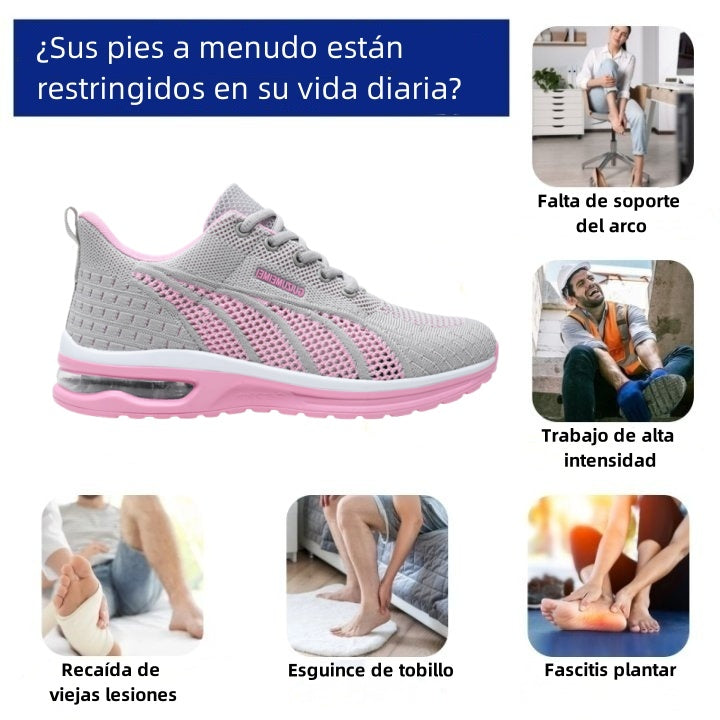 Calzado ortopédico médico Optimumto®: Diseñado ergonómicamente para aliviar el dolor de espalda, pies y articulaciones.