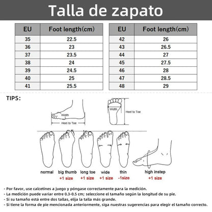 ⏰ 50% de descuento 👟 Zapatos ortopédicos ergonómicos de verano | Transpirables y ligeros ✅ Alivian el dolor de pies | Fáciles de poner y quitar
