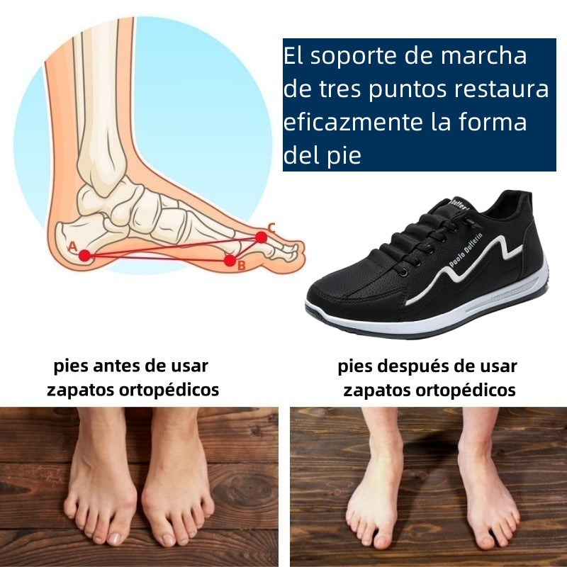 Optimumto|Calzado ortopédico médico de diseño ergonómico que alivia el dolor de espalda, articulaciones y piernas.