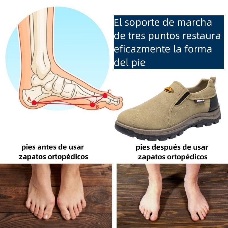 Optimumto® – Calzado ortopédico médico de diseño ergonómico que alivia el dolor de espalda, articulaciones y piernas.