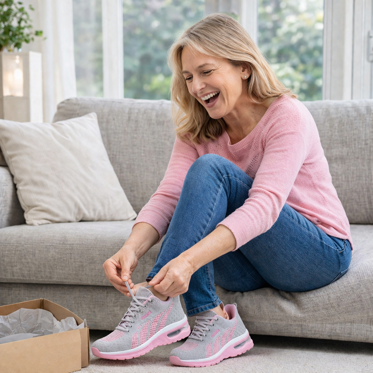 ¡50% de descuento por tiempo limitado! 🔥 Zapatos para mujer, ligeros y cómodos: perfectos para usar todo el día, fáciles de poner y quitar. ✅ Impermeables y antideslizantes.