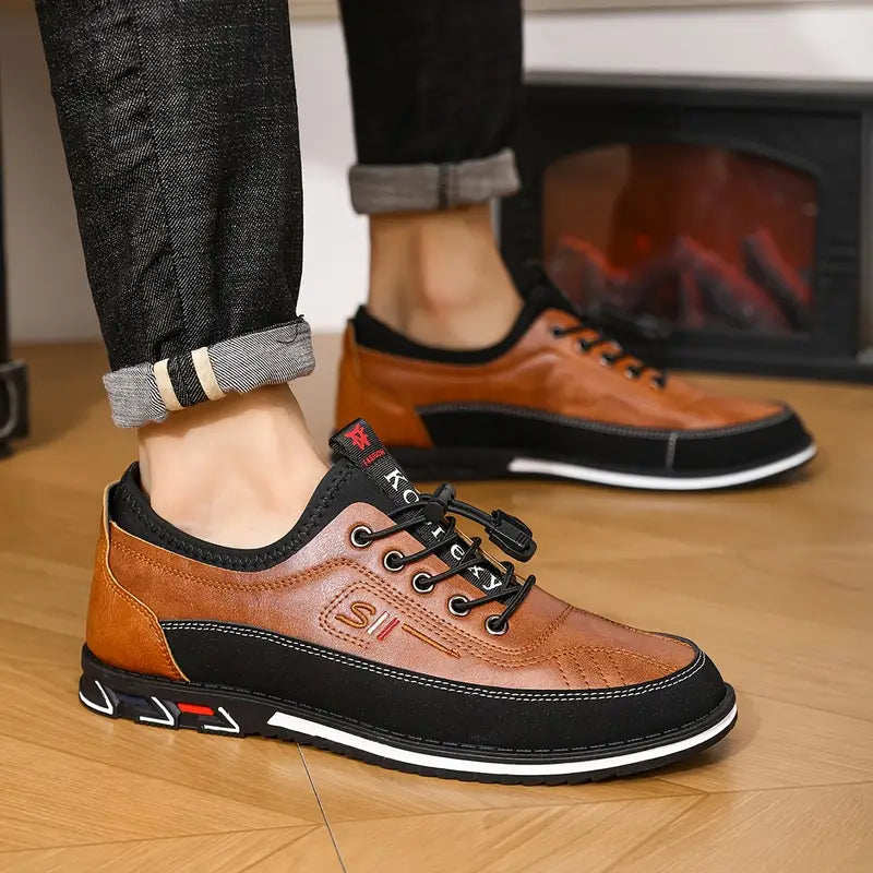 ⏰Oggi 60% di sconto - Non lasciartelo sfuggire! Scarpe ortopediche dal design ergonomico - pelle di alta qualità + supporto dell'arco plantare: indossale senza dolore tutto il giorno 👞