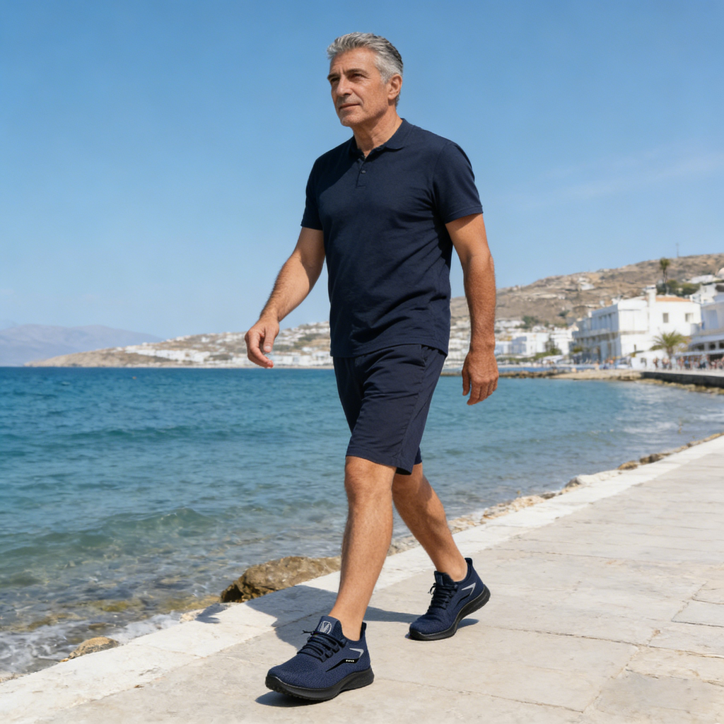 OPTIMUMTO® 【⏰¡Hoy a mitad de precio!👟】Estos zapatos son perfectos para actividades durante todo el día | Diseño con soporte para el arco | Alivian eficazmente la fatiga | Alivian el dolor | Rendimiento mejorado impermeable y antideslizante👞