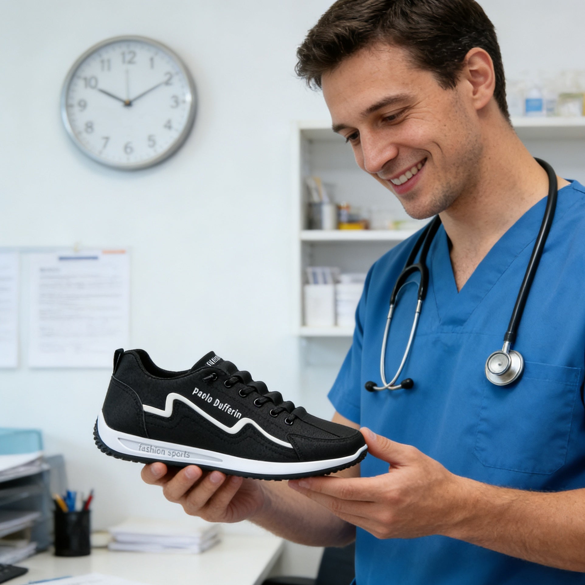 Optimumto|Calzado ortopédico médico de diseño ergonómico que alivia el dolor de espalda, articulaciones y piernas.