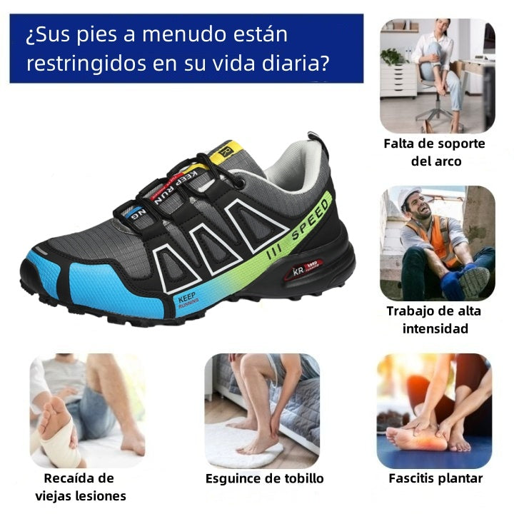 ⏰50% de descuento solo hoy👟 Zapatos de senderismo de diseño ergonómico para aliviar el dolor de articulaciones y pies - Unisex