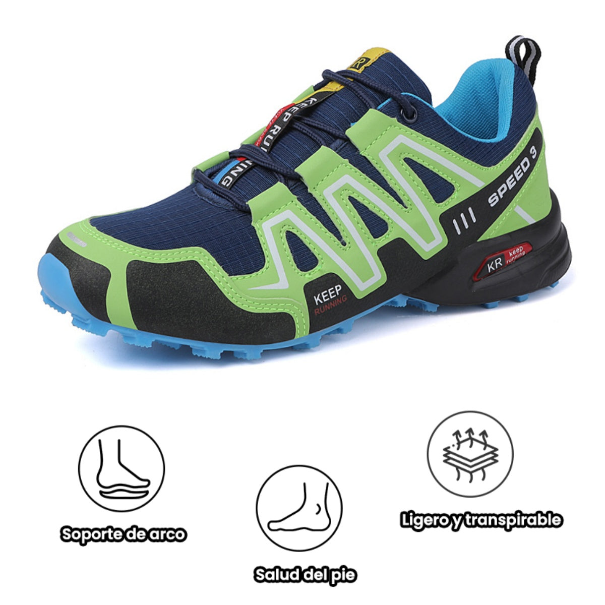 Zapatos ortopédicos de diseño ergonómico para dolores de espalda, articulaciones y pies - unisex