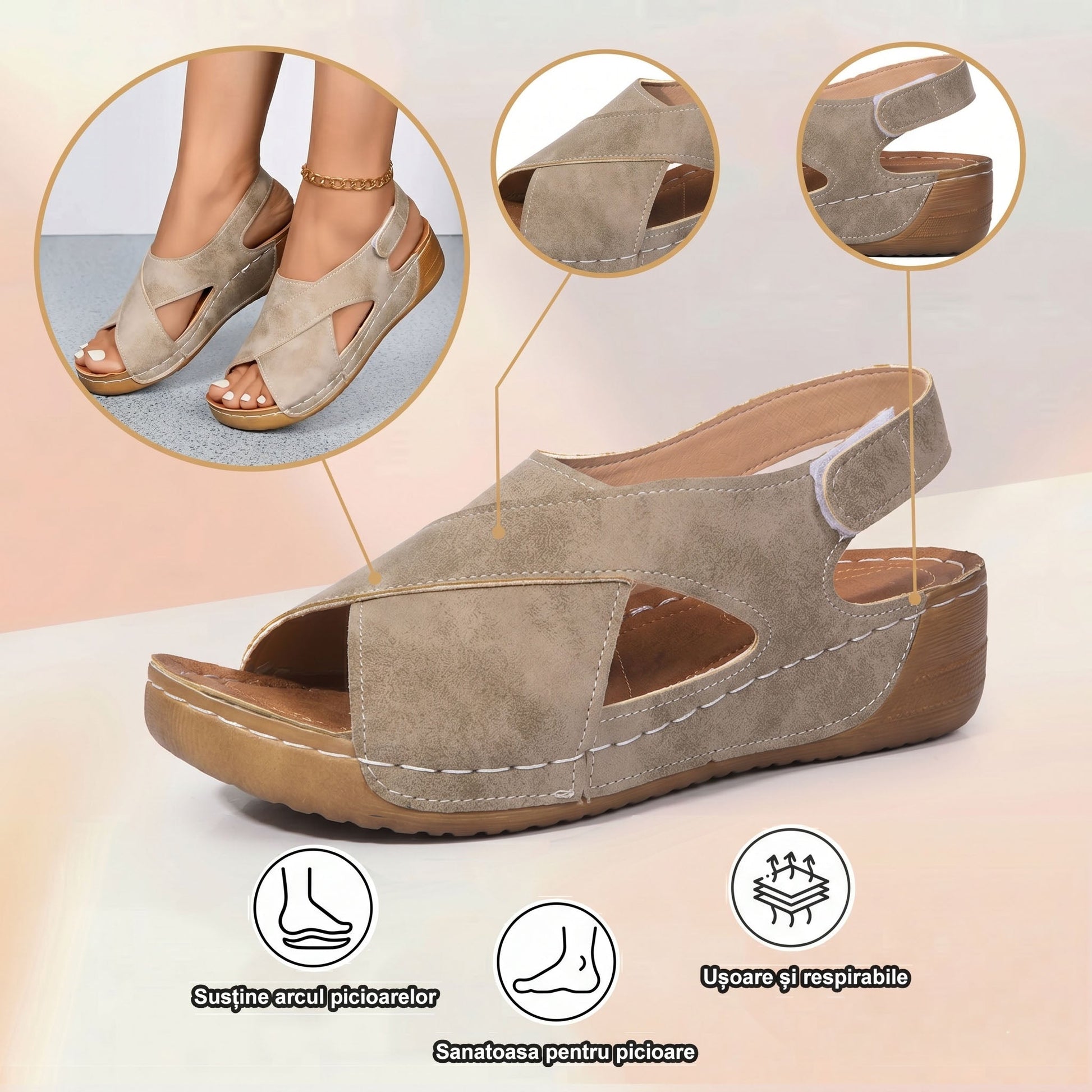 ⏰️¡No te pierdas nuestro 50% de descuento! ✅ Sandalias de alta calidad 🦶 Nuevo modelo de verano: impermeables y antideslizantes 🔴 ligeras y elegantes, adecuadas para cualquier ocasión.
