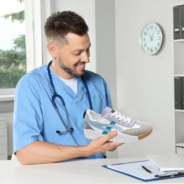 Optimumto® | ¡50% de descuento hoy! ¡No te lo pierdas! |Zapatos ortopédicos de diseño ergonómico: cuero de alta calidad y costuras a mano.