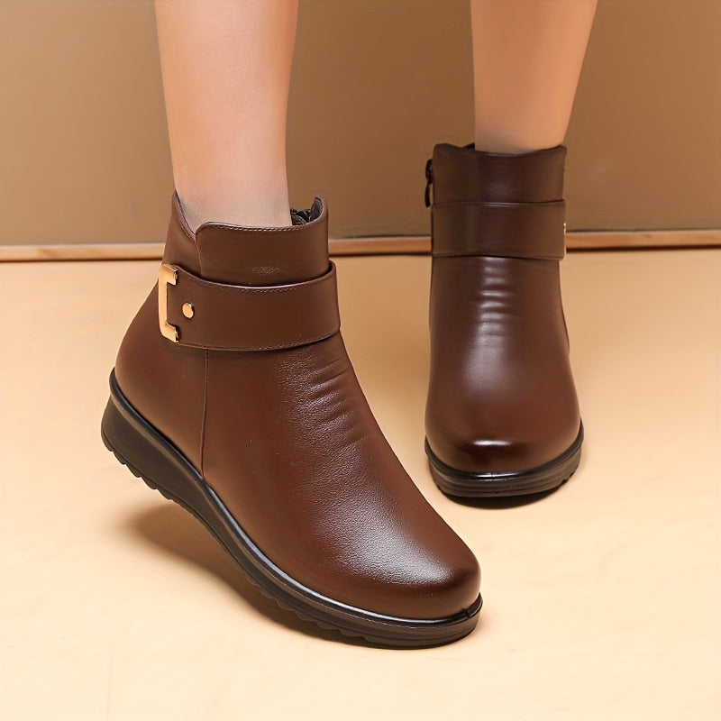 🔥50% de descuento hoy - ¡no te lo pierdas!| Zapatos ortopédicos de cuero y lana suaves y cómodos - Diseño ergonómico artesanal | te permite caminar todo el día sin sentirte cansado